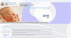 Desktop Screenshot of angelcare.hu